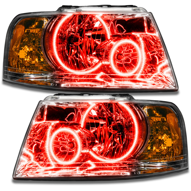 Oracle 03-06 Ford Expedition SMD HL - Chrome - ColorSHIFT - 7153-330