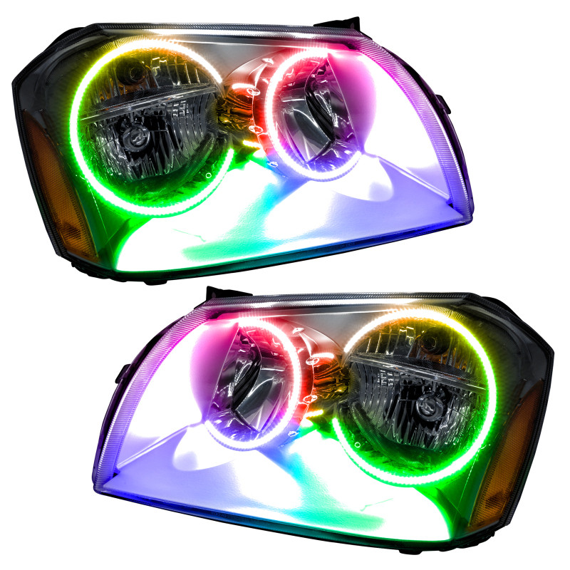 Oracle 05-07 Dodge Magnum SMD HL - Chrome - ColorSHIFT - 7157-330