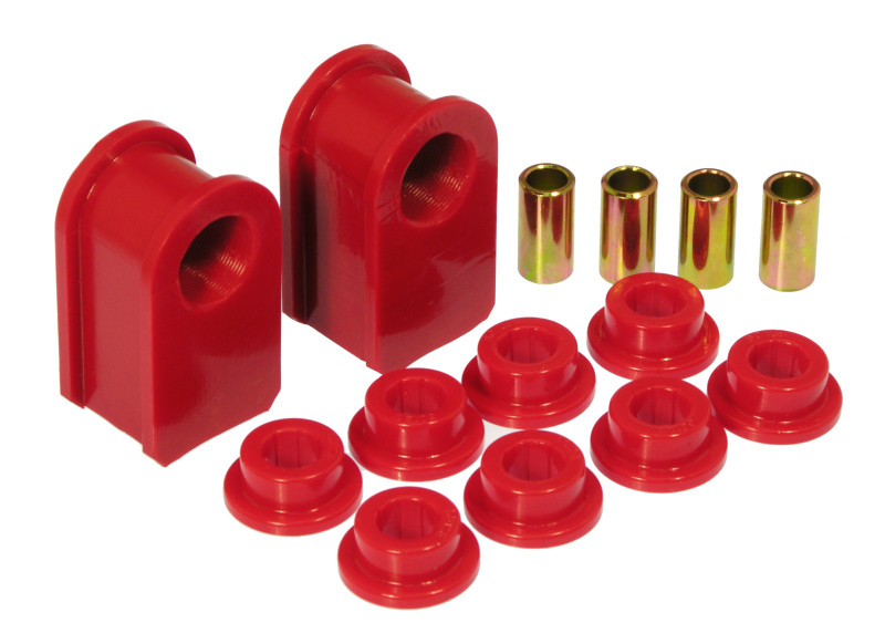 Prothane 70-98 Ford Truck S/B & E/L Bush - 1 1/8in (for 3.5in Frames / Eye to Eye End Links) - Red - 6-1129