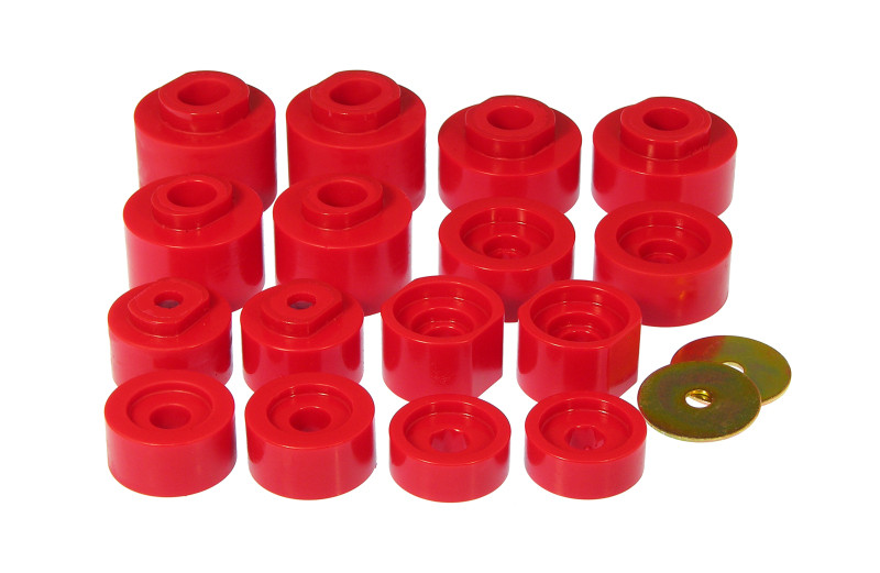 Prothane 01-05 Ford Explorer Sport Track Cab Mounts - Red - 6-116