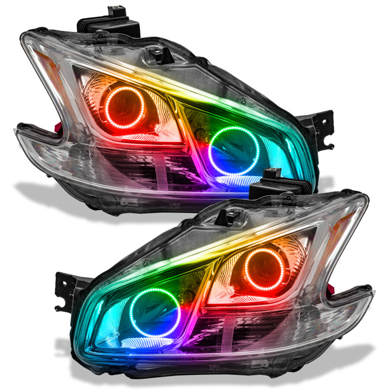 Oracle 09-13 Nissan Maxima SMD HL (Non-HID)-Chrome - ColorSHIFT - 7177-330