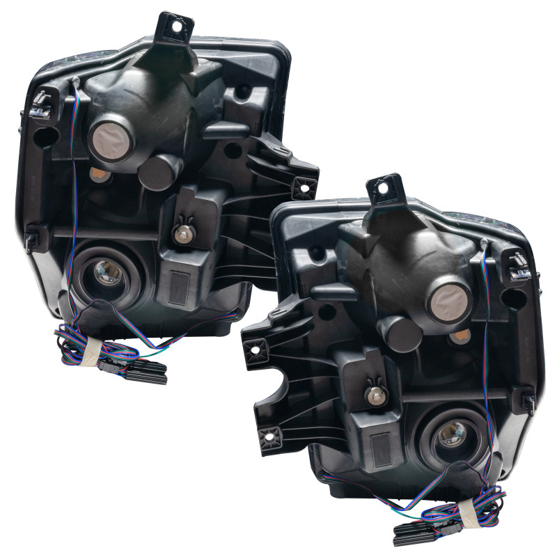 Oracle 08-10 Ford F250/350 LED HL - Black - White - 7190-001