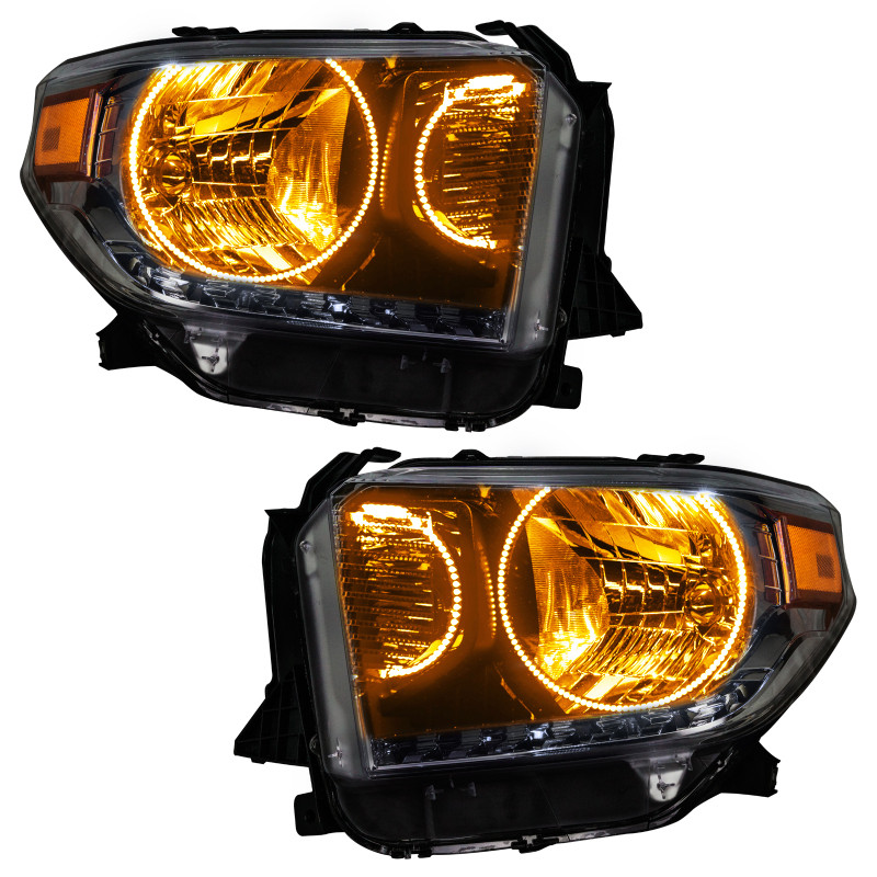 Oracle 14-17 Toyota Tundra SMD HL - Dual Halo Kit - ColorSHIFT w/ BC1 Controller - 7204-335