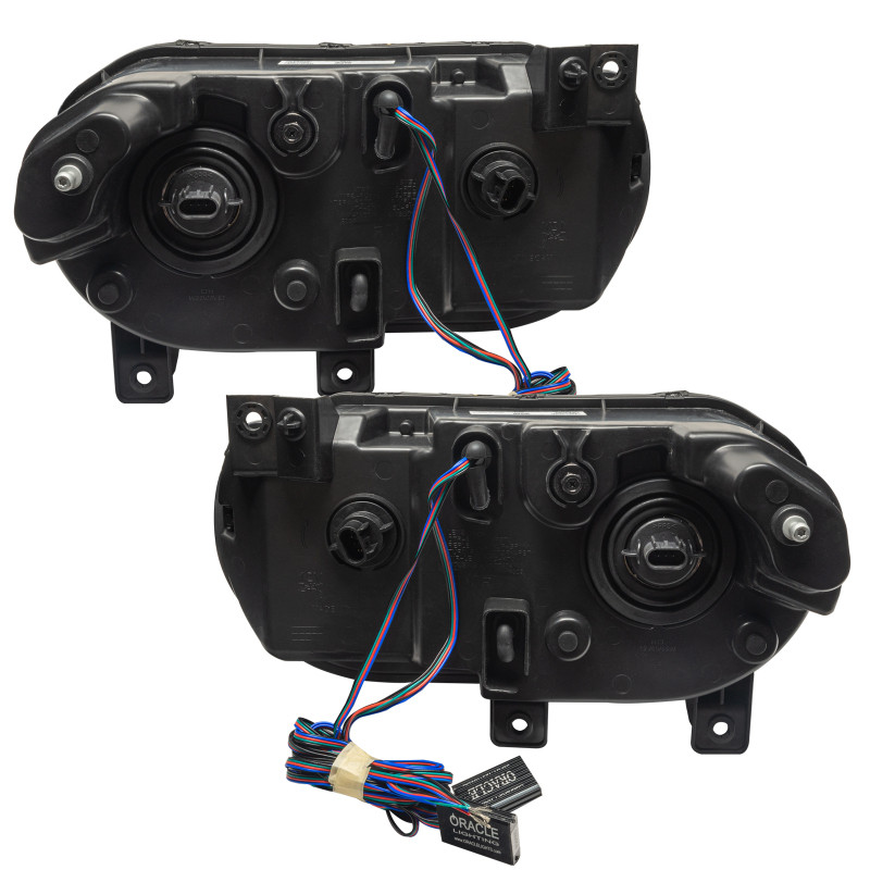 Oracle 08-14 Dodge Challenger SMD HL (Non-HID) - ColorSHIFT w/o Controller - 7720-334