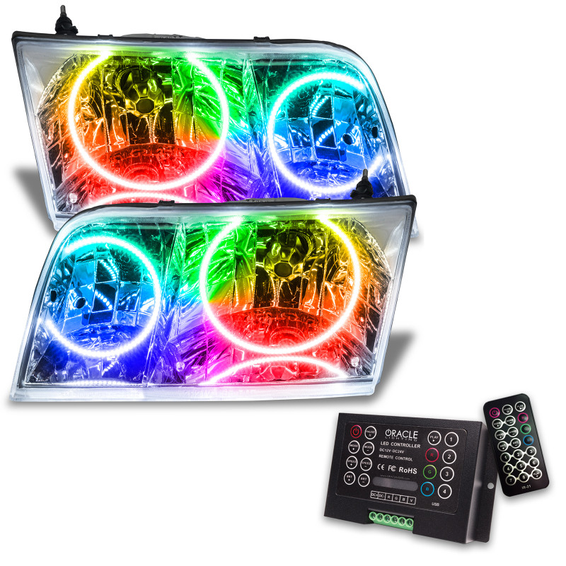Oracle 98-11 Ford Crown Victoria SMD HL - Chrome - Halogen - ColorSHIFT w/ 2.0 Cntrl - 7724-333