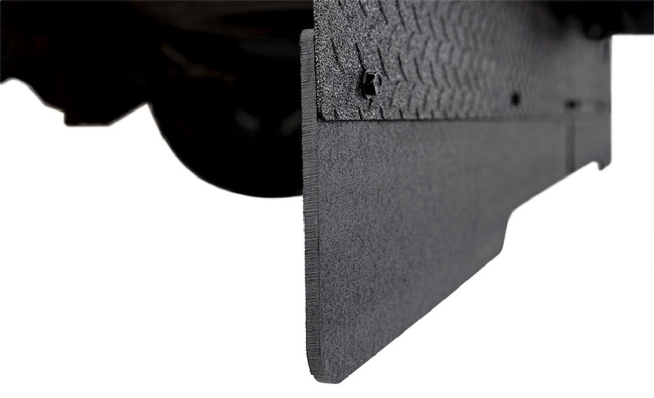 Access Rockstar 2019+ Ram 1500 (w/ Adjustable Rubber) Black Urethane Finish Full Width Tow Flap - H4040039
