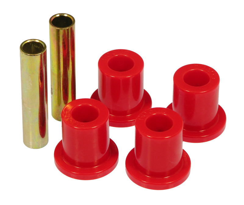 Prothane 80-96 Ford Truck Rear Frame Shackle Bushings - Red - 6-806