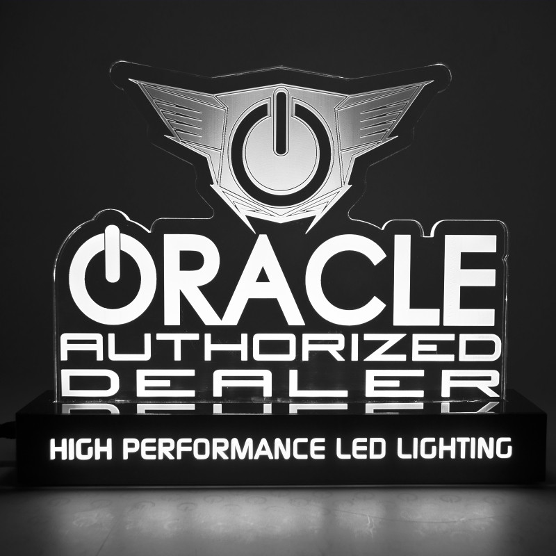Oracle LED Authorized Dealer Display - Clear - 8051-504