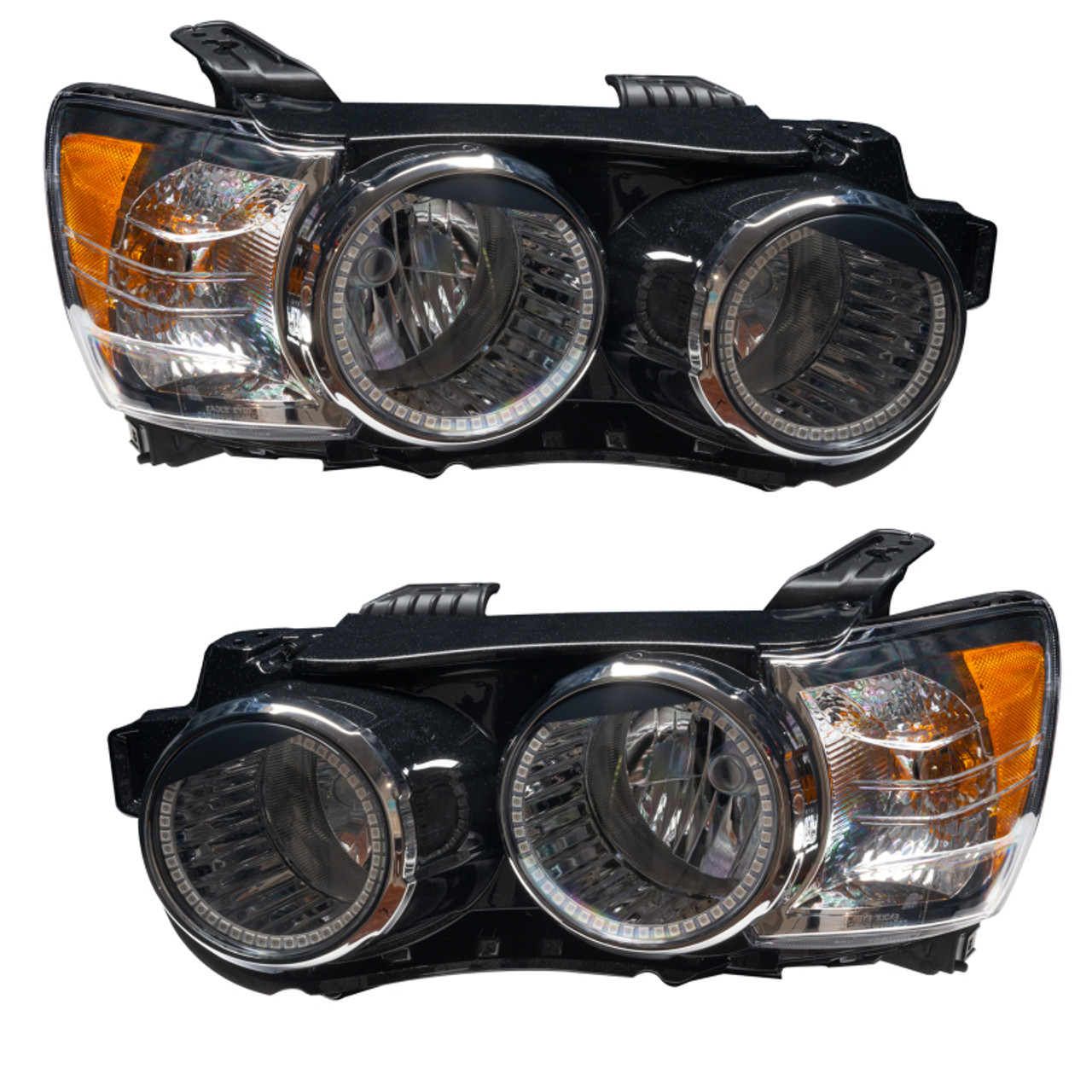 Oracle 12-15 Chevrolet Sonic Pre-Assembled SMD Headlights - ColorSHIFT w/ 2.0 Cntrl - 8104-333