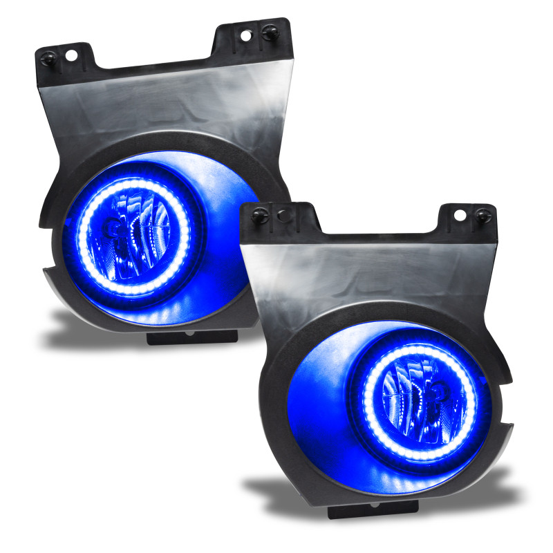Oracle Lighting 11-14 Ford F-150 Pre-Assembled LED Halo Fog Lights -Blue - 8107-002