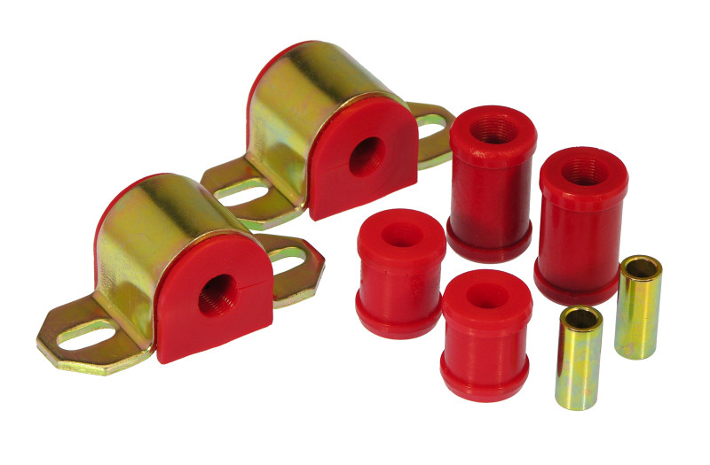Prothane 67-81 Chevy Camaro/Firebird Rear Sway Bar Bushings - 5/8in 2-Bolt - Red - 7-1117