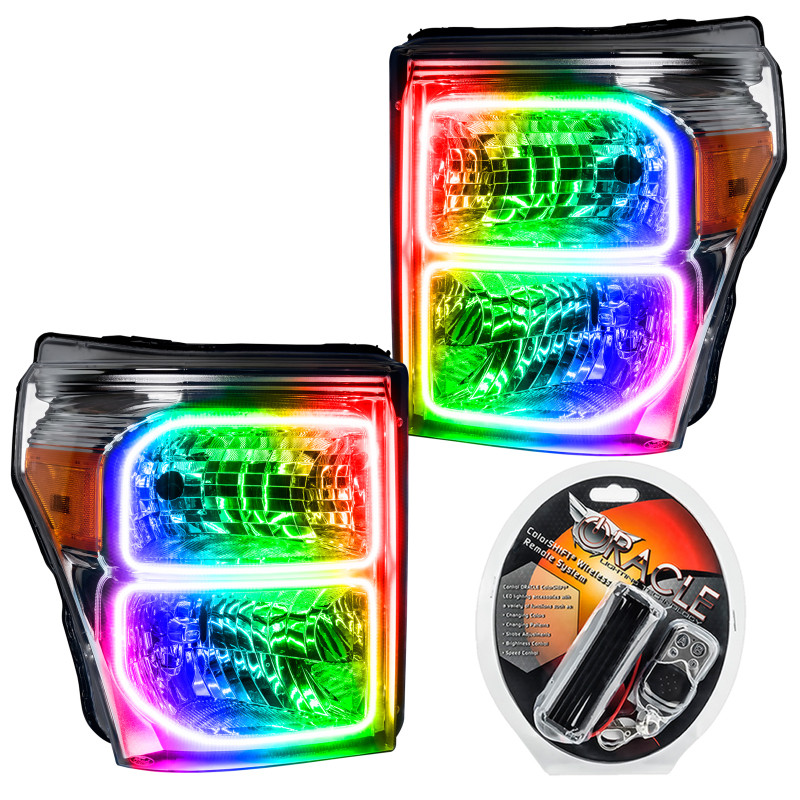 Oracle 11-16 Ford F250/350 LED HL - ColorSHIFT - 8158-330