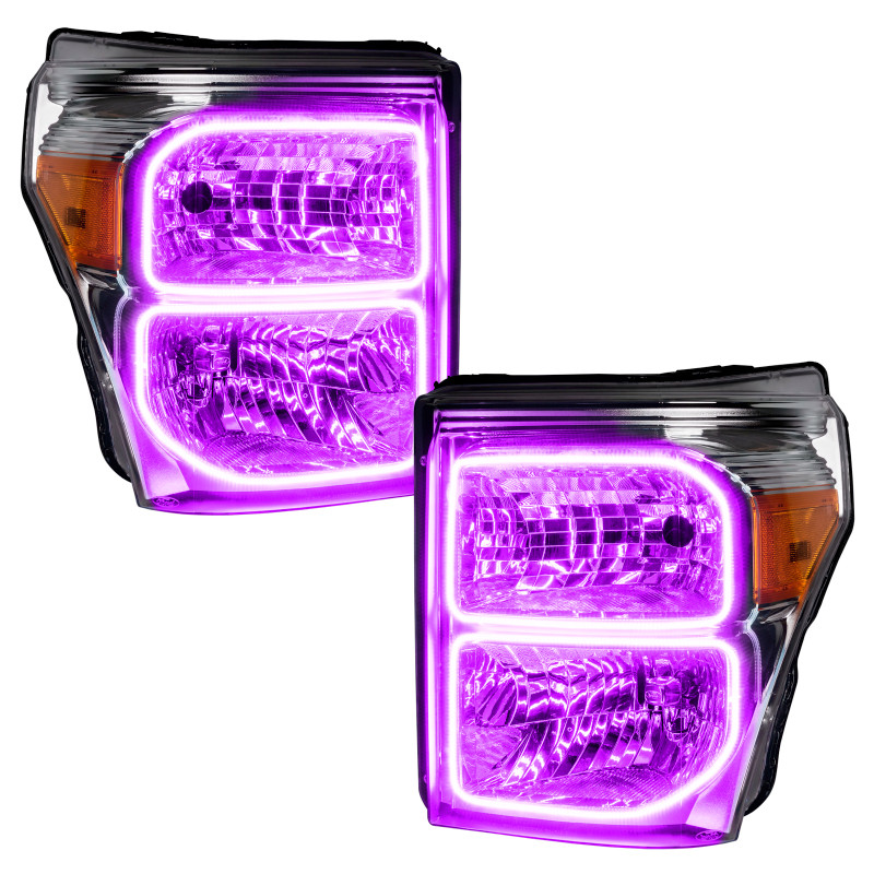 Oracle 11-16 Ford F250/350 LED HL - ColorSHIFT w/ BC1 Controller - 8158-335