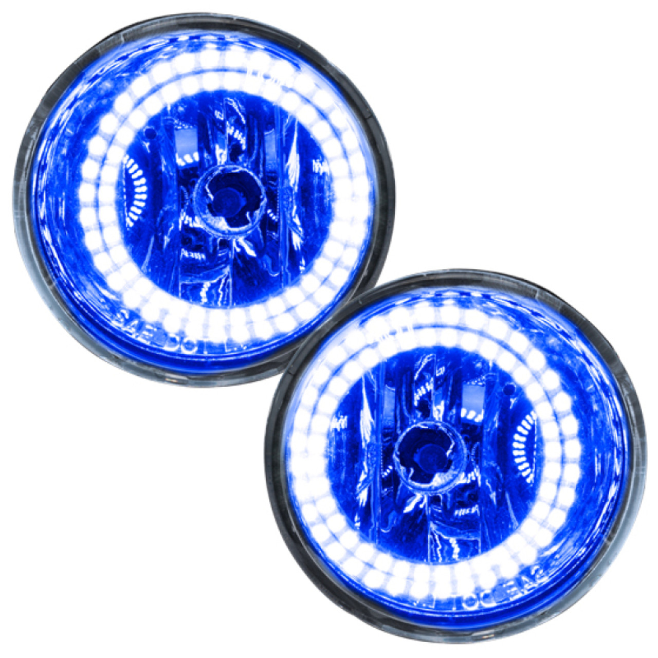 Oracle Lighting 04-15 Nissan Titan Pre-Assembled LED Halo Fog Lights -Blue - 8177-002