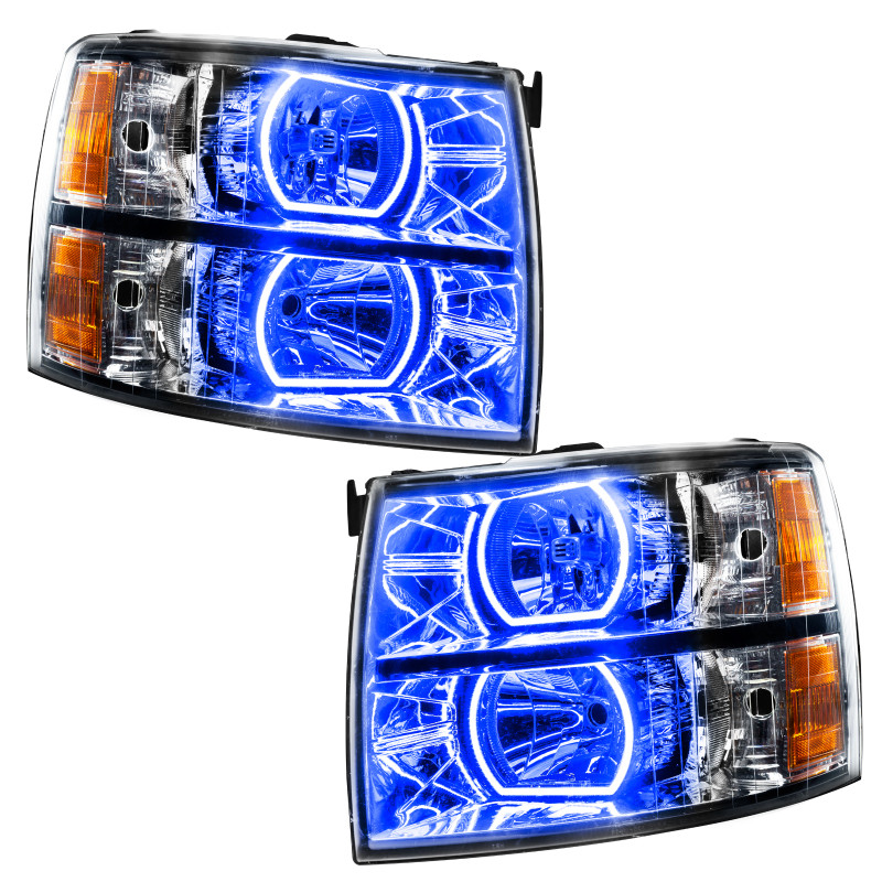 Oracle 07-13 Chevrolet Silverado SMD HL - Square - ColorSHIFT w/ BC1 Controller - 8188-335