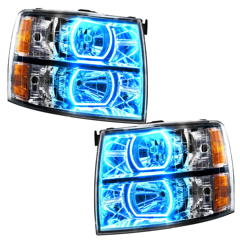 Oracle 07-13 Chevrolet Silverado SMD HL - Square - ColorSHIFT w/ BC1 Controller - 8188-335