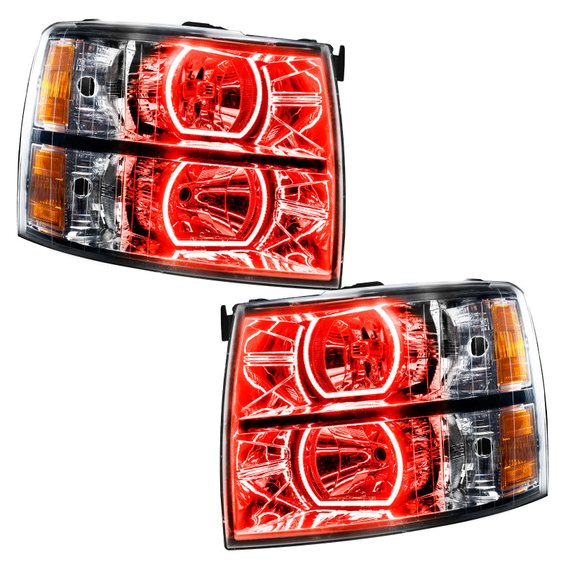 Oracle 07-13 Chevrolet Silverado SMD HL - Square - ColorSHIFT w/ BC1 Controller - 8188-335