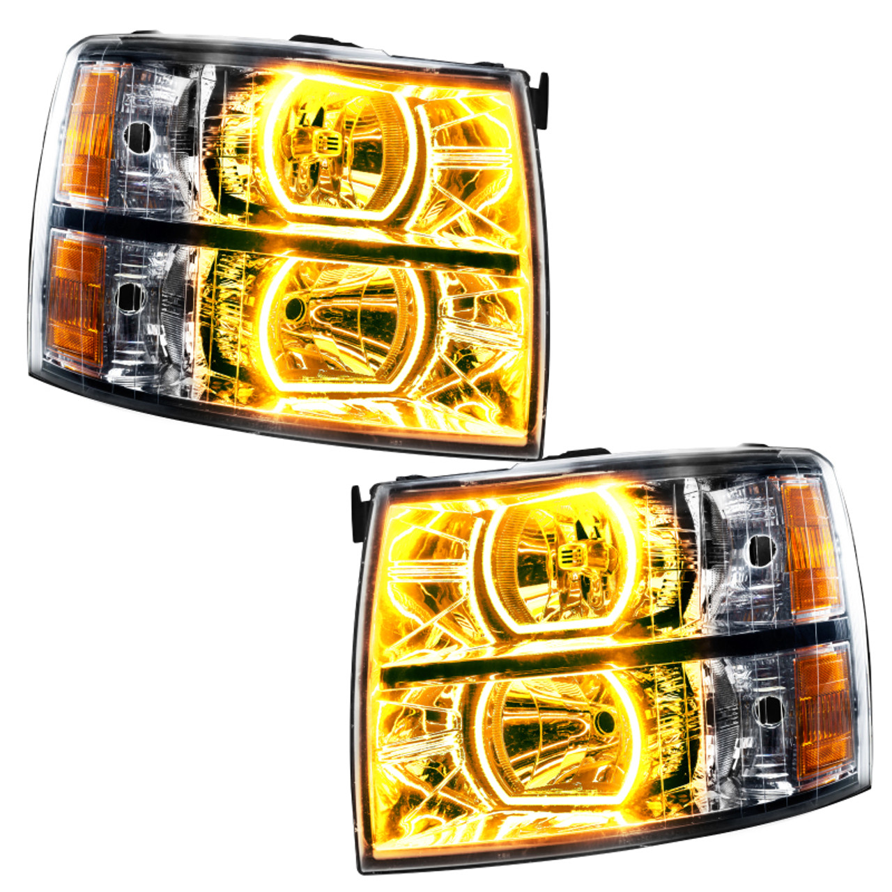 Oracle 07-13 Chevrolet Silverado SMD HL - Square - ColorSHIFT w/ BC1 Controller - 8188-335