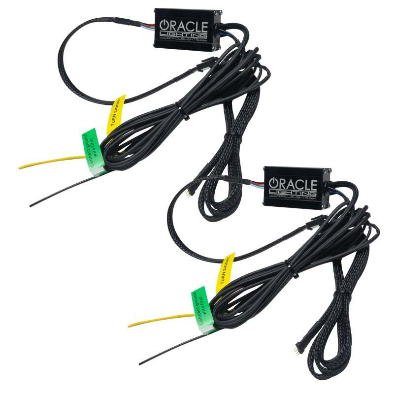 Oracle Lighting 09-18 RAM 1500 Sport Halo Headlights - Blk Housing w/BC1 Controller - 8906-335