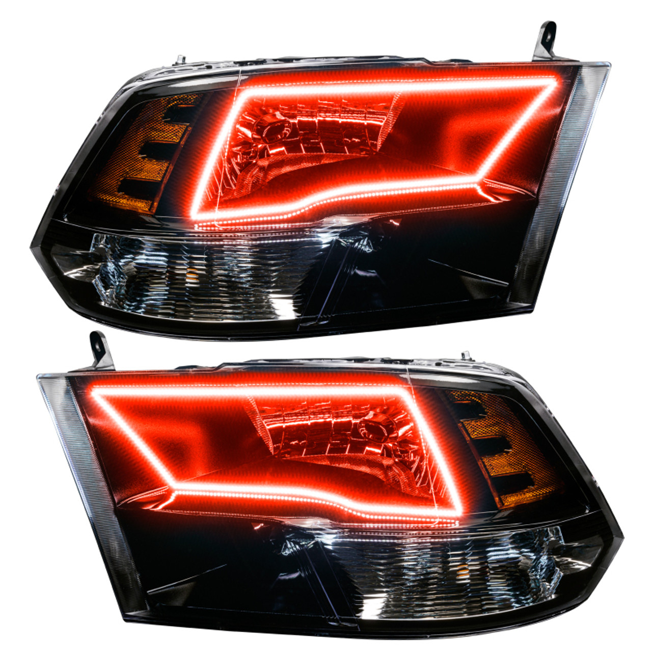 Oracle Lighting 09-18 Ram 1500 Sport Pre-Assembled w/Switchback Halo Headlights - 8906-504