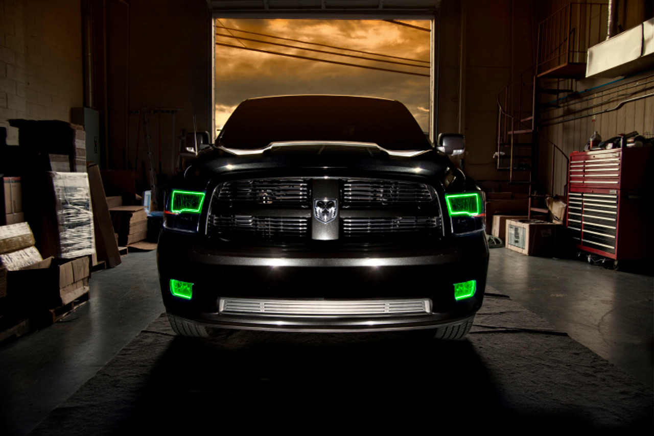 Oracle Lighting 09-18 Ram 1500 Sport Pre-Assembled w/Switchback Halo Headlights - 8906-504