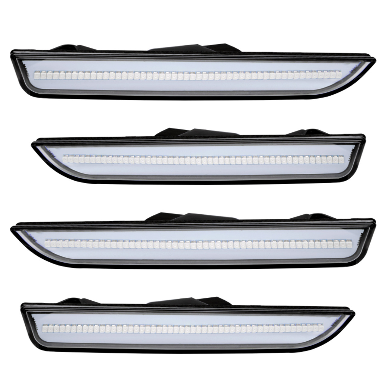 Oracle 10-14 Ford Mustang Concept Sidemarker Set - Clear - No Paint - 9700-019