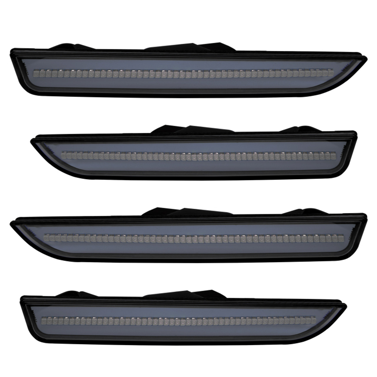 Oracle 10-14 Ford Mustang Concept Sidemarker Set - Tinted - No Paint - 9700-020