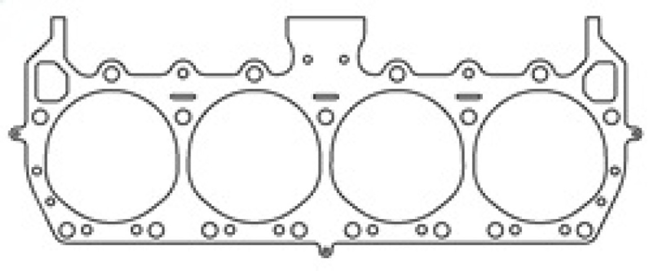 Cometic Chrysler B/RB V8 .036in MLS Cylinder Head Gasket - 4.350in Bore - C5460-036