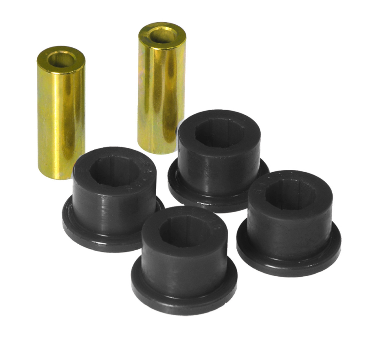 Prothane 88-91 Honda Civic Front Lower Control Arm Bushings - Black - 8-210-BL