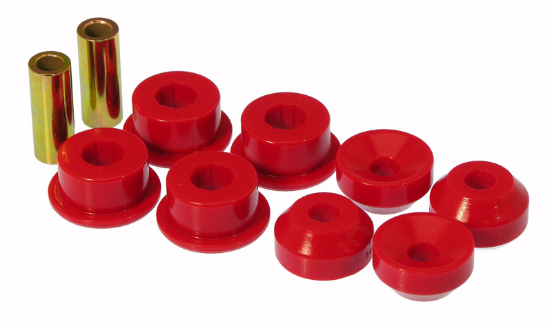 Prothane 88-00 Honda Civic Front Shock Bushings - Red - 8-901
