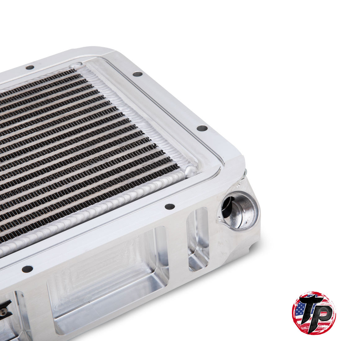 Tick Performance 1500hp Low Profile Billet Air-to-Water Intercooler for Holley Ram Intakes (TP009853)