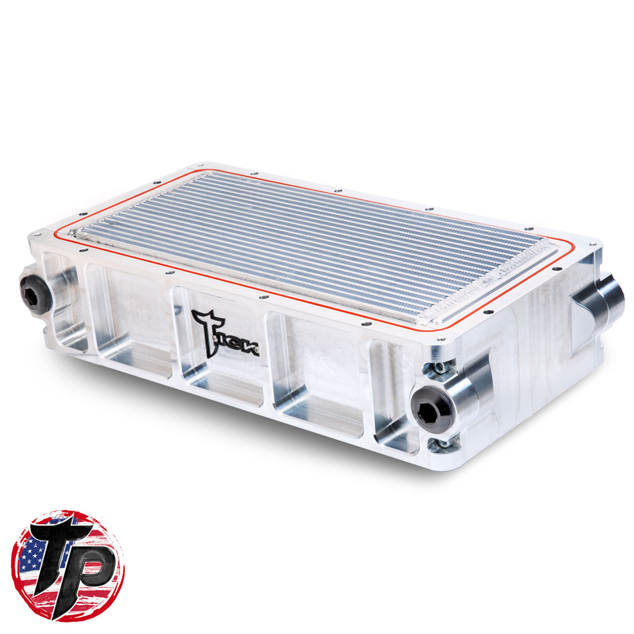 Tick Performance 1800HP Air-to-Water Intercooler for Holley Ram Intakes (TP009854) Tick Performance 1800HP Air-to-Water Intercooler for Holley Ram Intakes (TP009854)