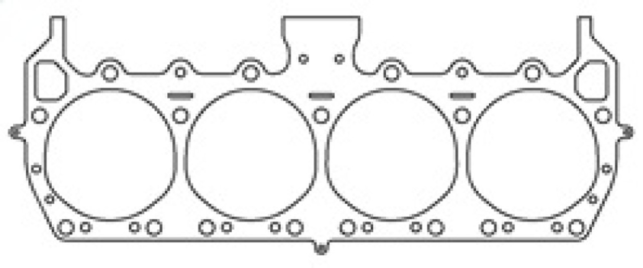 Cometic Chrysler B/RB 4.50 inch Bore .066 inch MLS Head Gasket - C5464-066