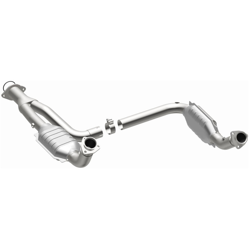 MagnaFlow Conv DF 07-09 Chevrolet/GMC Silverado/Sierra 2500 HD 6.0L Y-Pipe Assembly excludes Classic - 49644