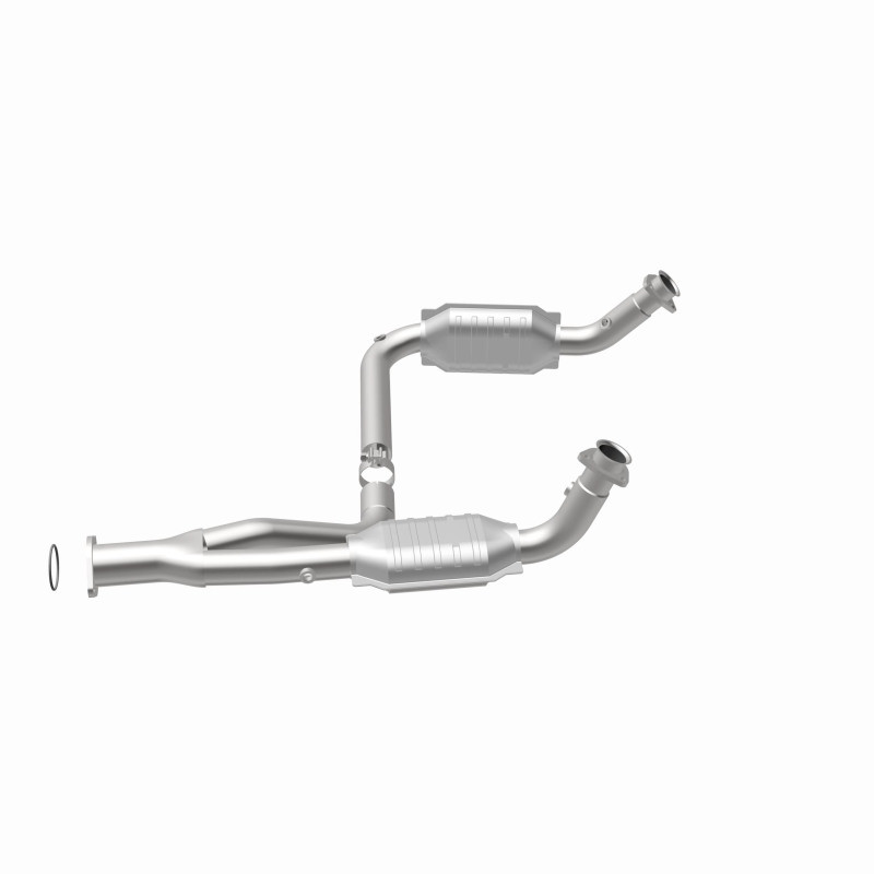 MagnaFlow Conv DF 07-09 Chevrolet/GMC Silverado/Sierra 2500 HD 6.0L Y-Pipe Assembly excludes Classic - 49644