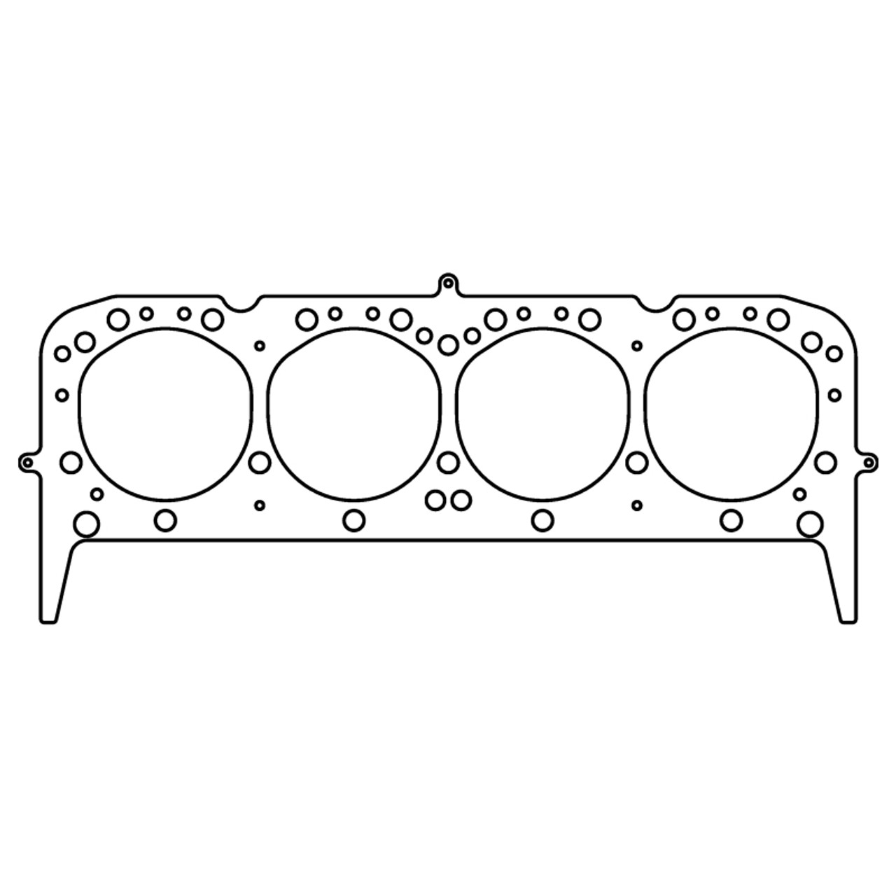 Cometic Chevy Gen1 Small Block V8 .040in MLS Cylinder Head Gasket - 4.004in Bore - C5473