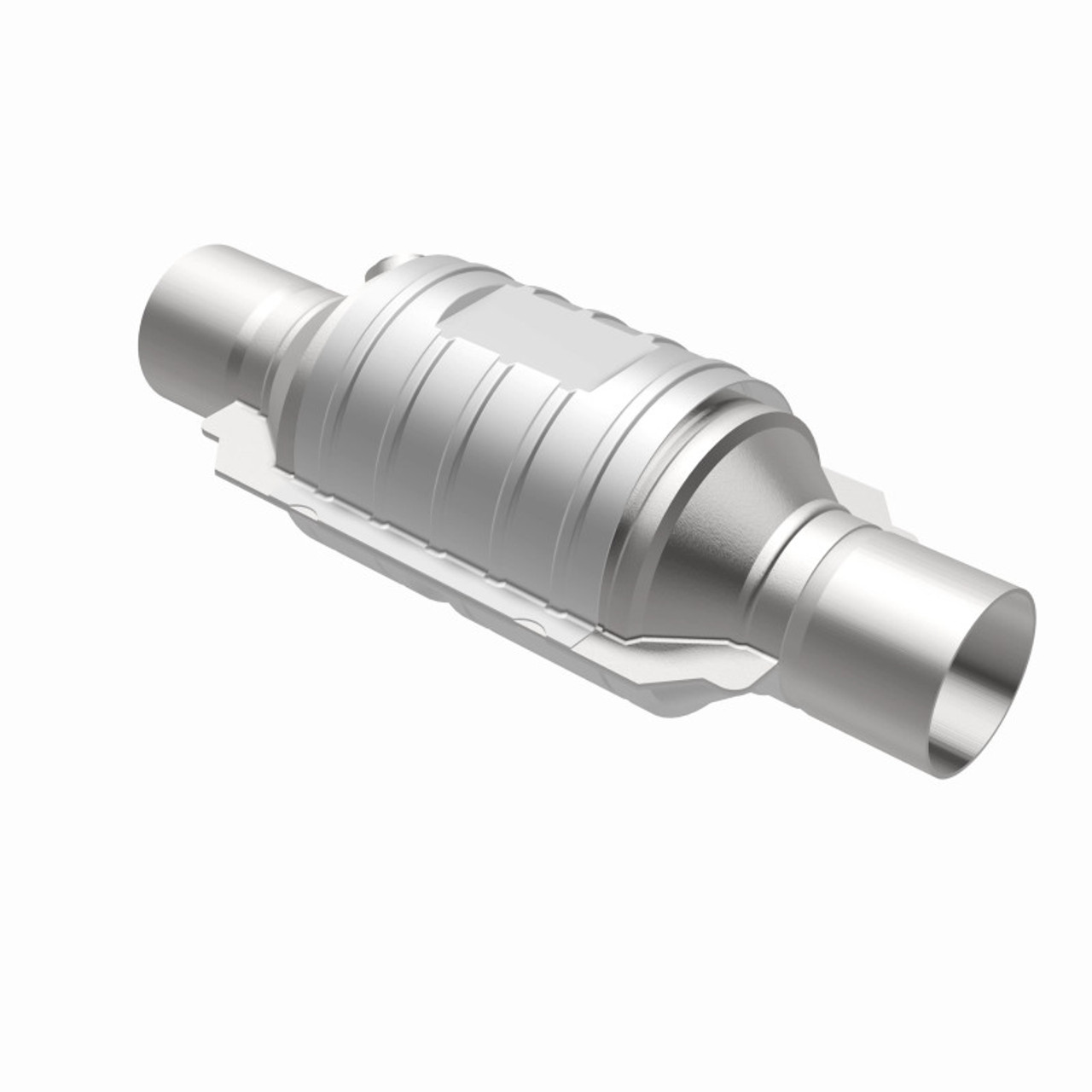 MagnaFlow Conv Univ 2.5in Inlet/Outlet Center/Center Round 9in Body L x 5.125in W x 13in Overall L - 51236