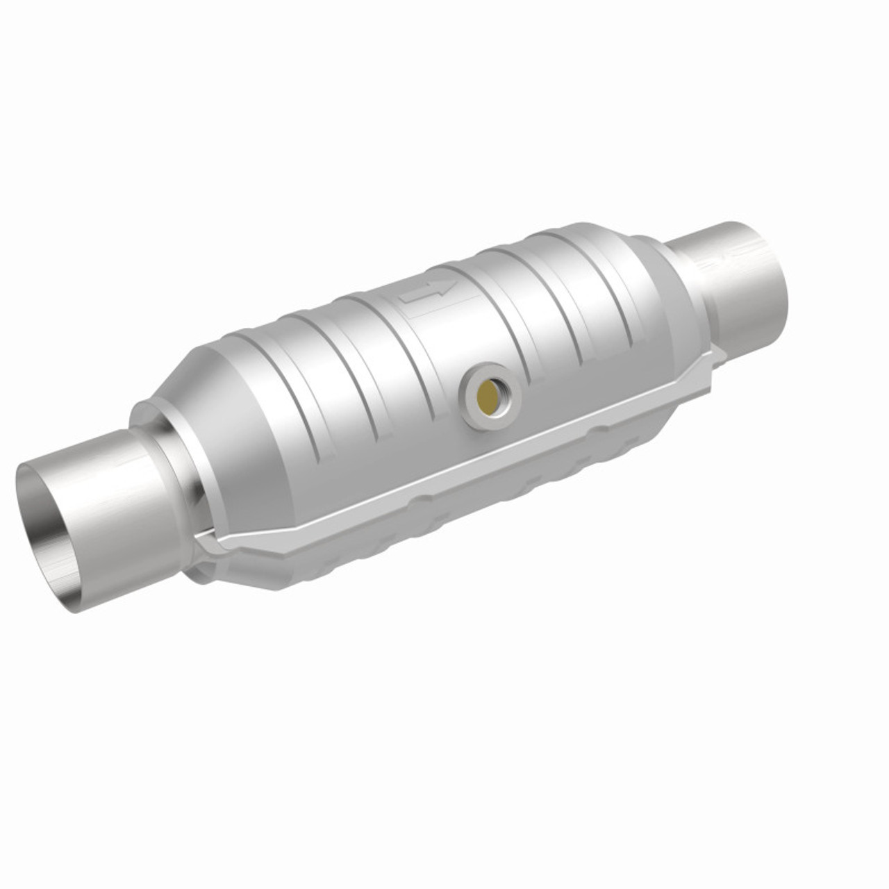 MagnaFlow Conv Univ 2.5in Inlet/Outlet Center/Center Round 11in Body L x 5.125in W x 15in Overall L - 51356