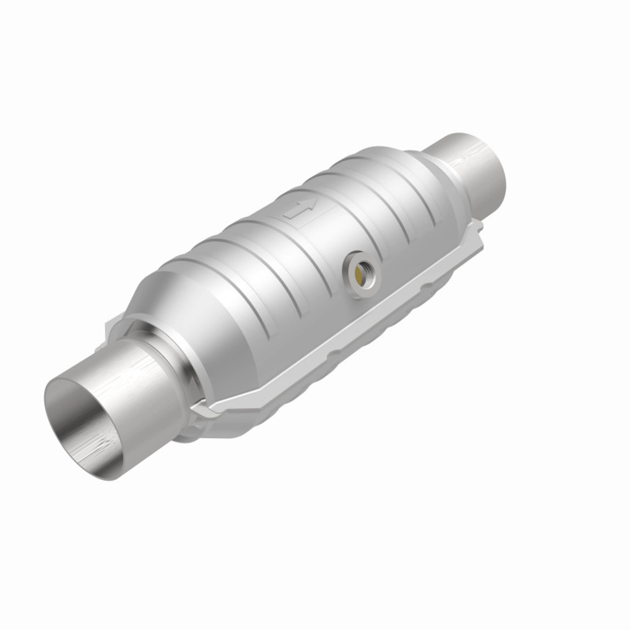 MagnaFlow Conv Univ 2.5in Inlet/Outlet Center/Center Round 11in Body L x 5.125in W x 15in Overall L - 51356