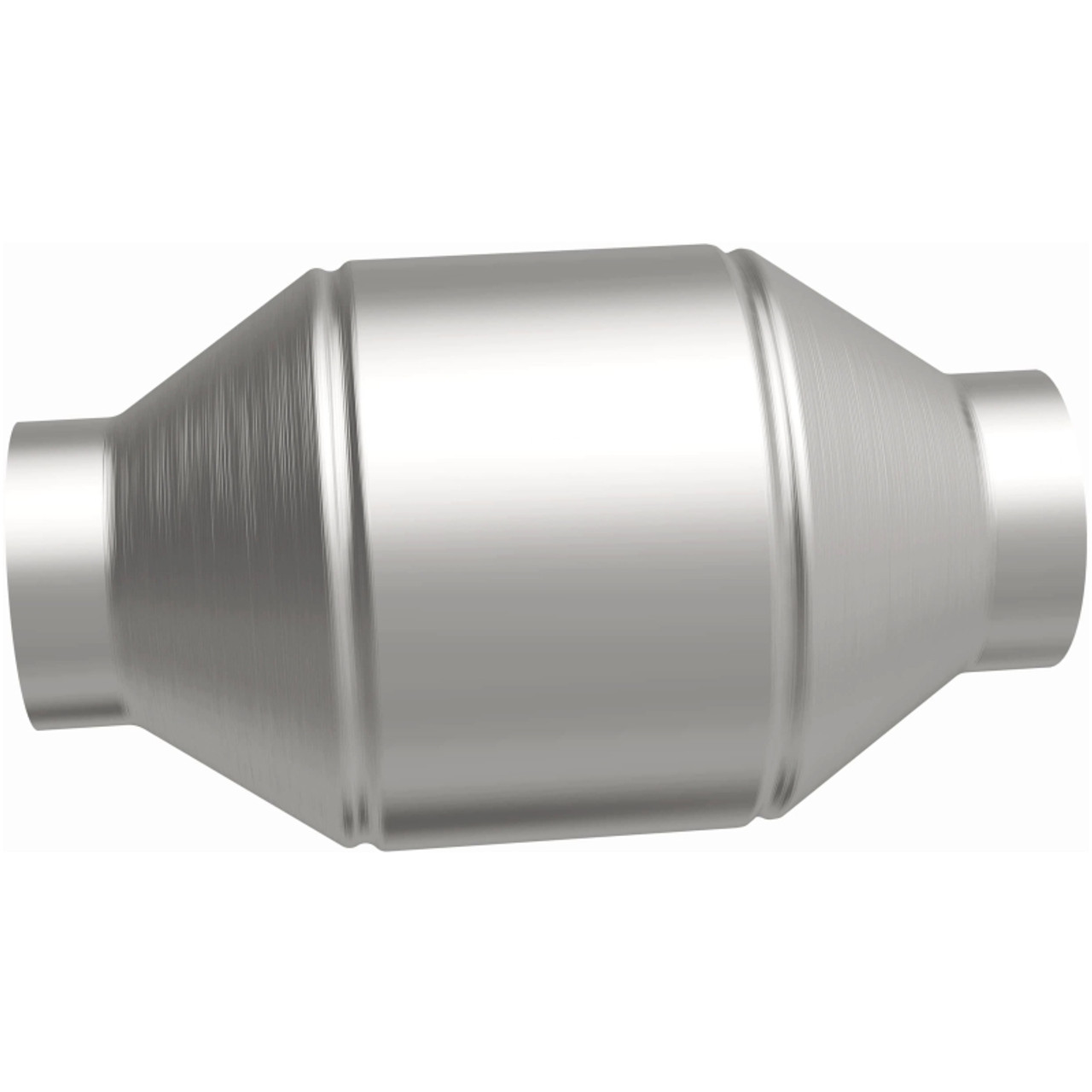 MagnaFlow Conv Univ 2.5in Inlet/Outlet Center/Center Round 3in Body L x 5in W x 8.75in Overall L - 51656