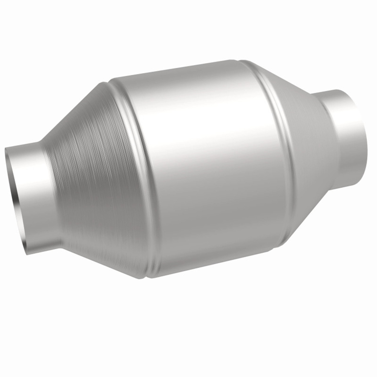MagnaFlow Conv Univ 2.5in Inlet/Outlet Center/Center Round 3in Body L x 5in W x 8.75in Overall L - 51656
