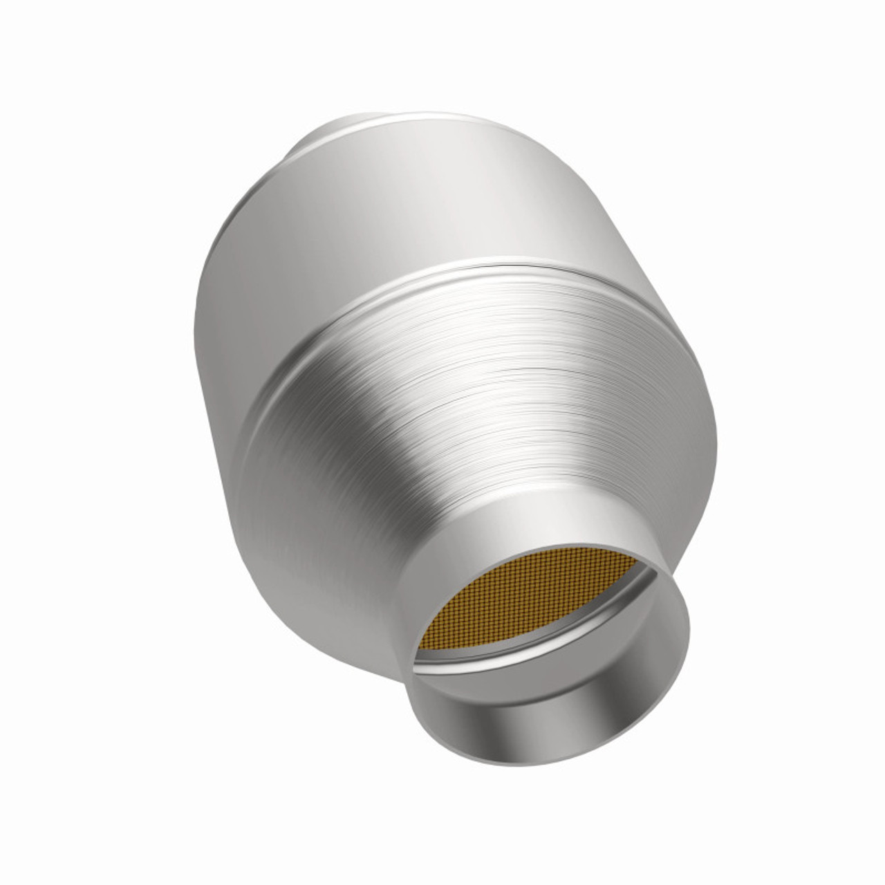 MagnaFlow Conv Univ 2.5in Inlet/Outlet Center/Center Round 3in Body L x 5in W x 8.75in Overall L - 51656