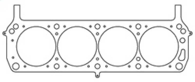 Cometic Ford 302/351W Windsor V8 .075in MLS Cylinder Head Gasket - 4.080in Bore - SVO - C5480-075