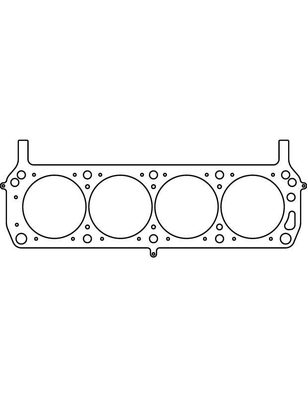 Cometic Ford 302/351W Windsor V8 .075in MLS Cylinder Head Gasket - 4.180in Bore - SVO - C5484-075