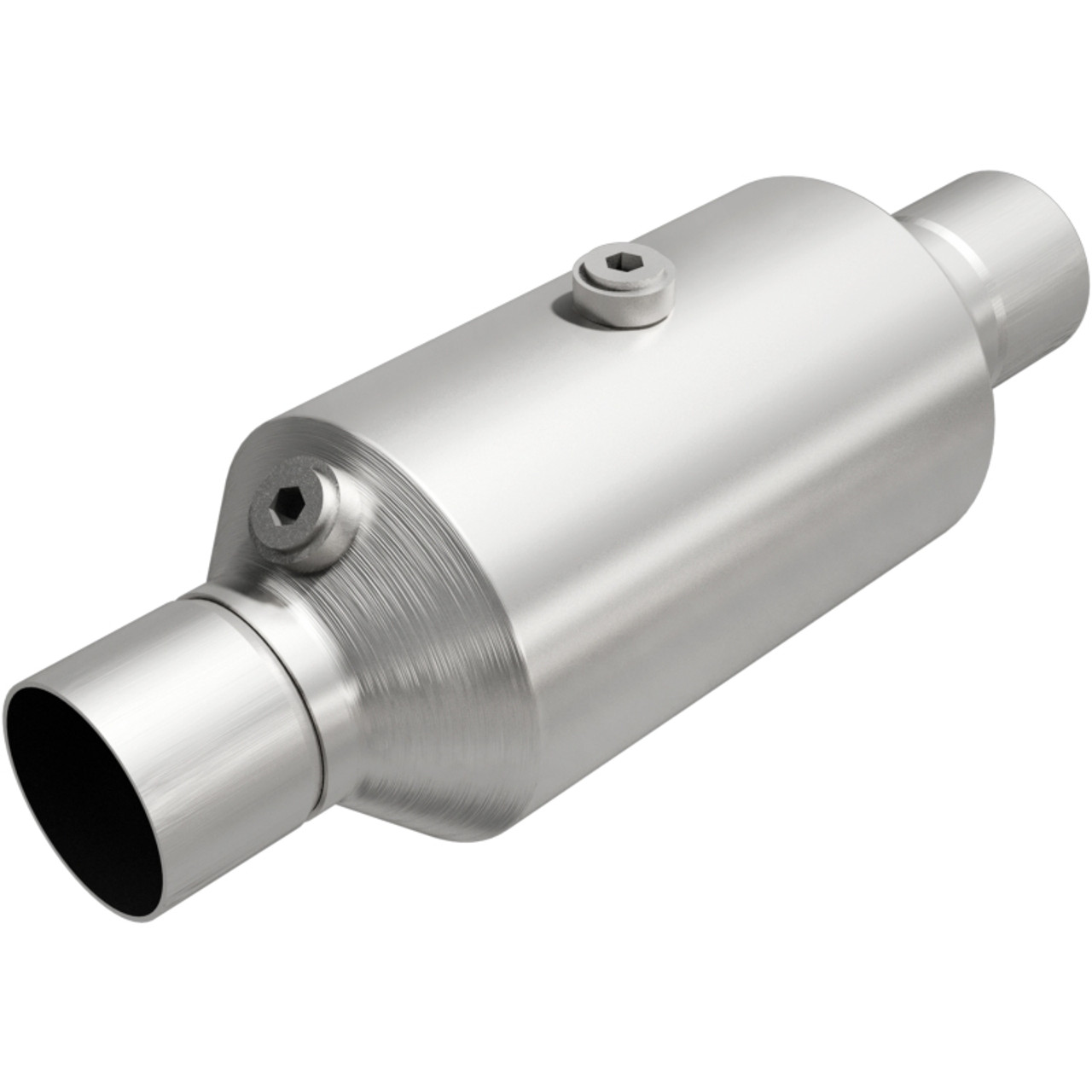Magnaflow 2.25 w/dual O2 5in. Spun Universal Converter - 79315