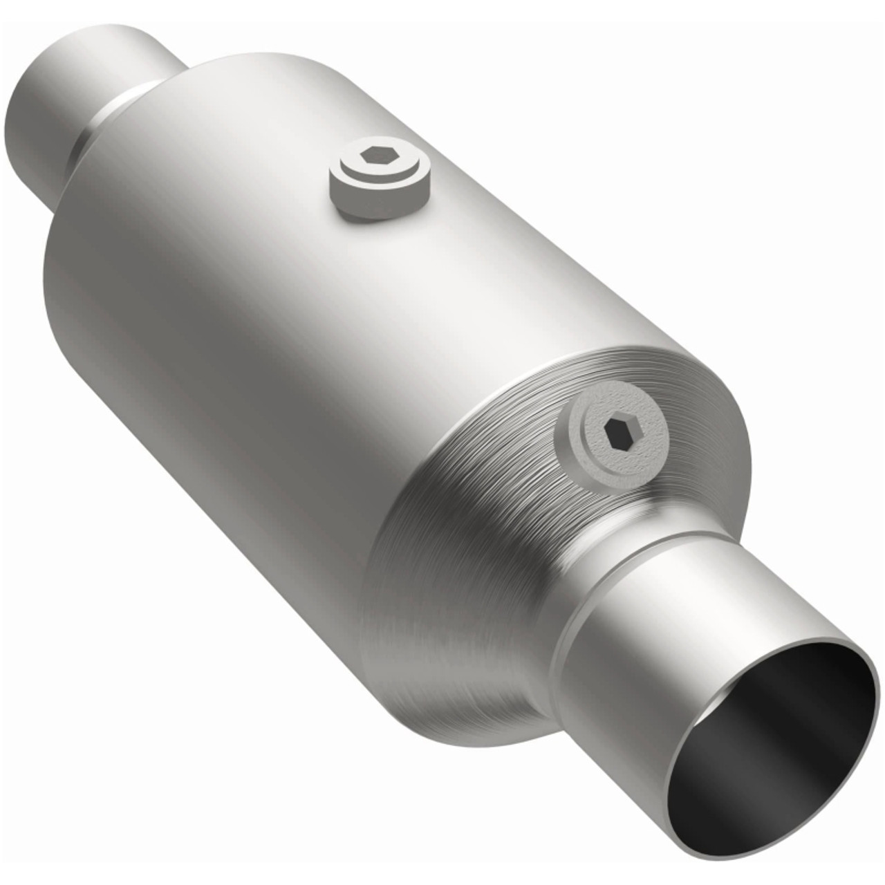 Magnaflow 2.25 w/dual O2 5in. Spun Universal Converter - 79315