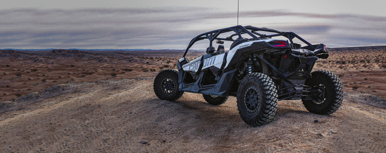 MagnaFlow 2020 CanAm Maverick Competition Series Cat-Back - Black - 8101201