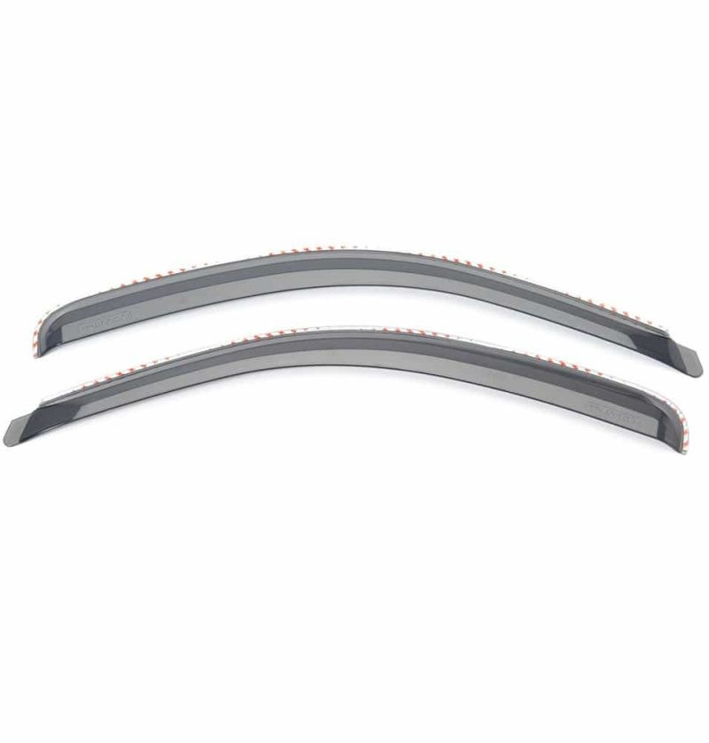 Putco 09-14 Ford F-150 Super Cab / Crew Cab - Fronts Only - Tape-On Element Tinted Window Visors - 580151