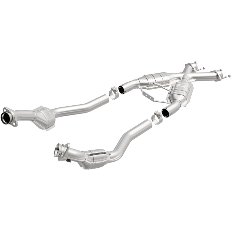 MagnaFlow Conv DF Mustang X-Pipe 94-95 Street - 93333