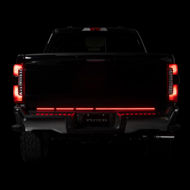 Putco 22-24 Ford F-150 Lightning 60In Freedom Blade Tailgate Bars - 760060-18 Photo - lifestyle view